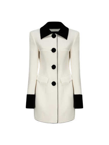 Jillian Coat (White) - Nana Jacqueline - Modalova