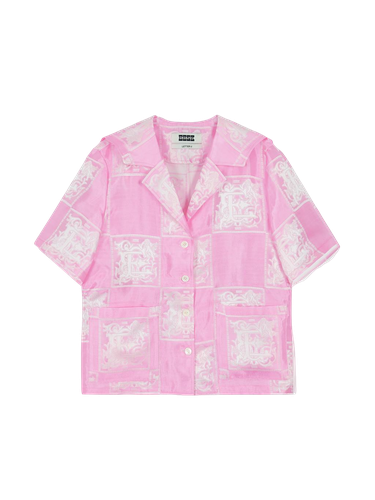 Uroppin Sailor Collar Blouse - Pink - EENK - Modalova