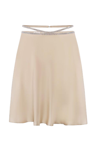 Silk Mini Skirt - NUÉ - Modalova