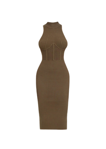 Nesi Jade Knit Midi Dress - Andrea Iyamah - Modalova
