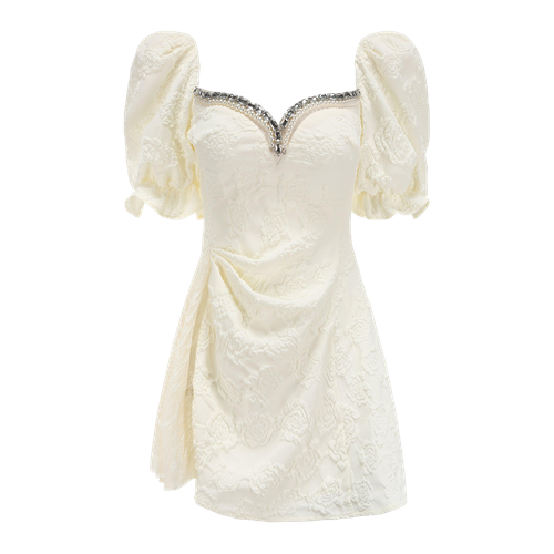White Ysabella Dress - Nana Jacqueline - Modalova