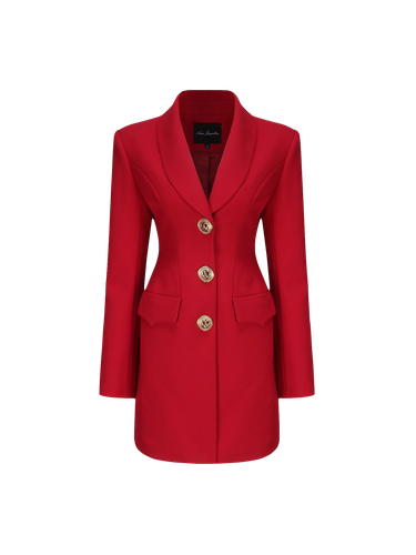 Sasha Suit Jacket (Red) - Nana Jacqueline - Modalova