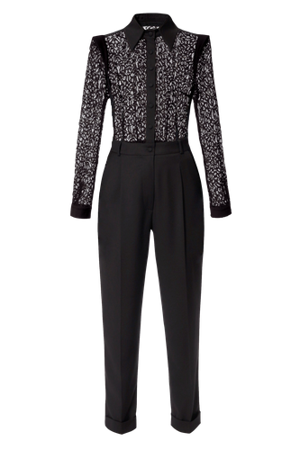 Jumpsuit Aylin Rich Black - AGGI by HALEWSKI - Modalova