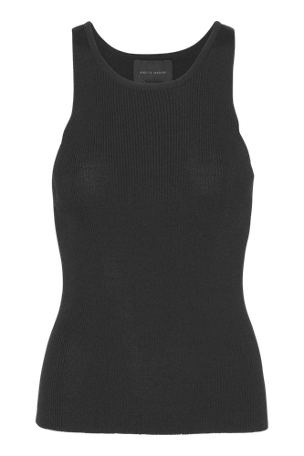 Claire Knitted Tank Top - Black - HERSKIND - Modalova