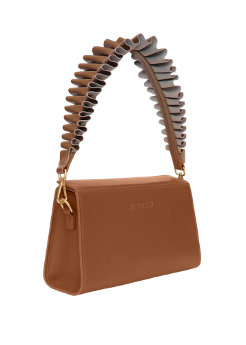 MALA BROWN SHOULDER BAG - Andrea Iyamah - Modalova