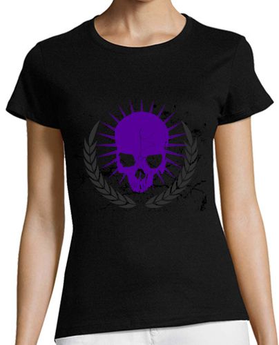 Camiseta mujer laurel skull - latostadora.com - Modalova