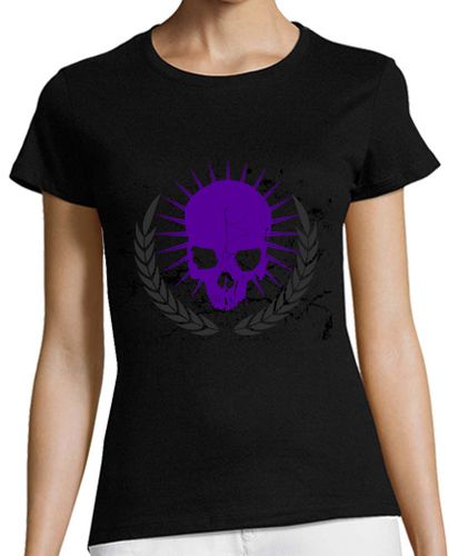 Camiseta mujer laurel skull laTostadora - latostadora.com - Modalova