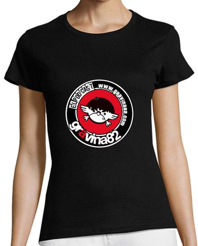 Camiseta mujer gravina82 diseño chapa - latostadora.com - Modalova