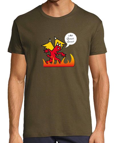 Camiseta el infierno quema - latostadora.com - Modalova
