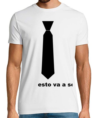 Camiseta corbata barny esto va a ser... 2 caras - latostadora.com - Modalova