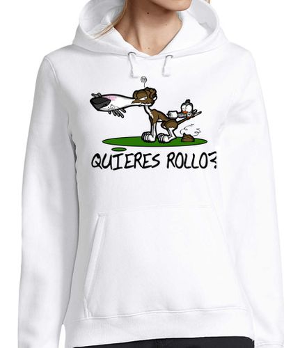 Sudadera Con Capucha Para Mujer quieres rollo? laTostadora - latostadora.com - Modalova