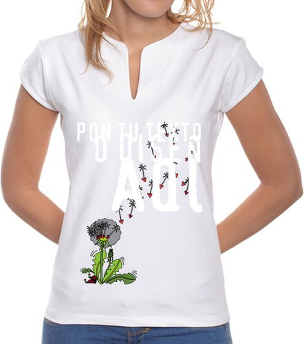 Camiseta mujer Diente de león - latostadora.com - Modalova