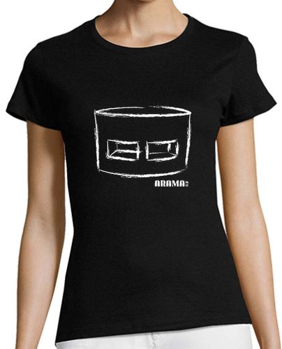 Camiseta mujer Camiseta de manga corta negra para chica - latostadora.com - Modalova