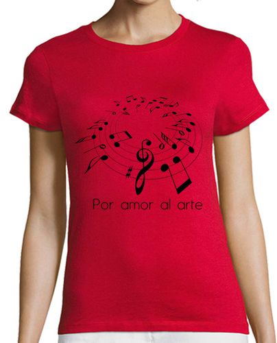 Camiseta mujer Por amor al arte - latostadora.com - Modalova