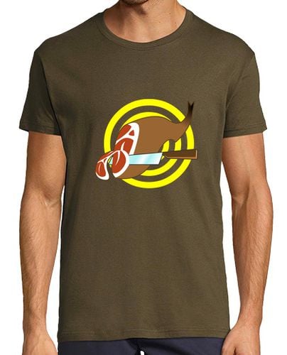 Camiseta Hombre Manga Corta jamon army laTostadora - latostadora.com - Modalova