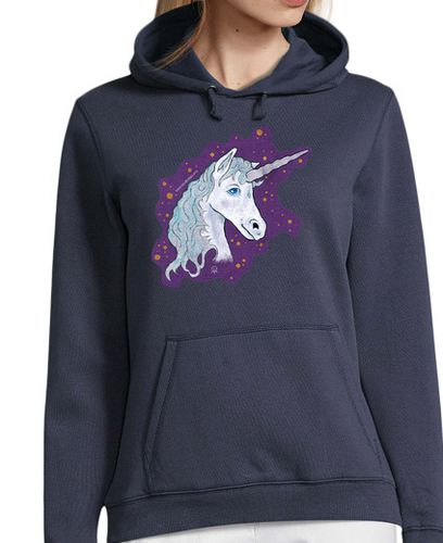 Sudadera Con Capucha Para Mujer Unicornio(cabeza) laTostadora - latostadora.com - Modalova