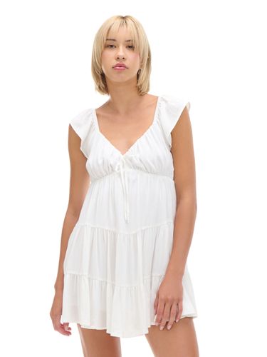 Cropp - Vestido mini liso - Blanco - Cropp - Modalova