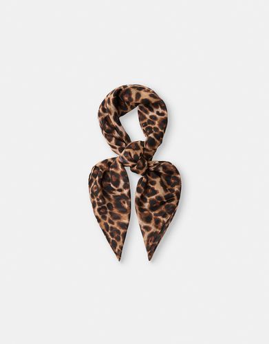 Pañoleta Animal Print Mujer - Bershka - Modalova