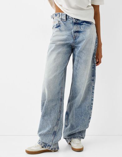 Jeans Baggy Carpenter Mujer 10-12 - Bershka - Modalova