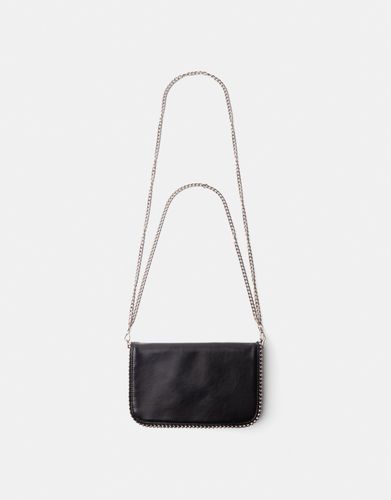 Bolso Bandolera Multiposición Efecto Piel Mujer - Bershka - Modalova