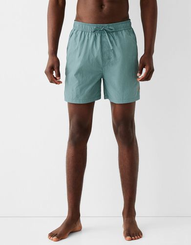 Bañador Boxy Monocolor Hombre L - Bershka - Modalova