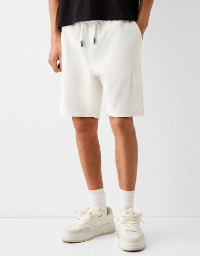 Bermuda Jogger Cargo Soft Hombre M - Bershka - Modalova