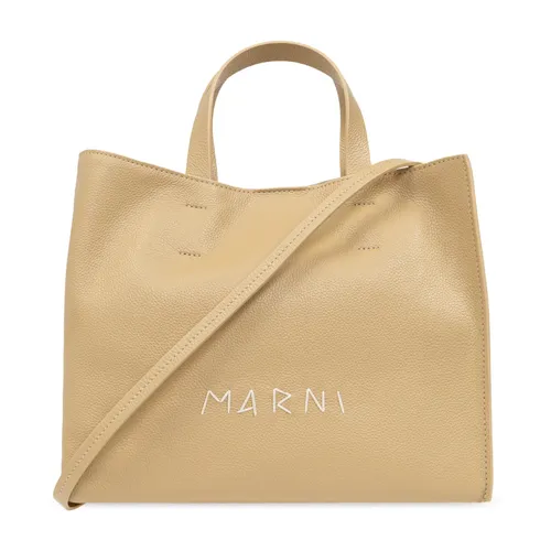 Marni - Bags > Tote Bags - Beige - Marni - Modalova