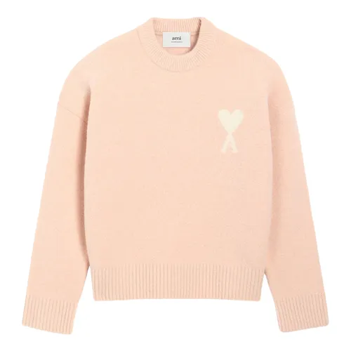 Knitwear > Round-neck Knitwear - - Ami Paris - Modalova