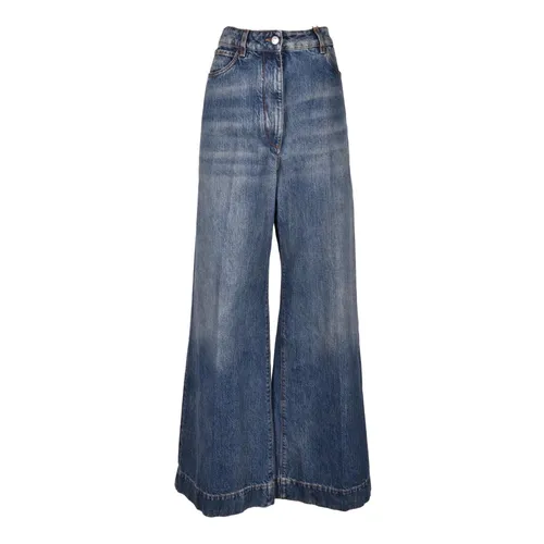 Etro - Jeans > Wide Jeans - Blue - Etro - Modalova