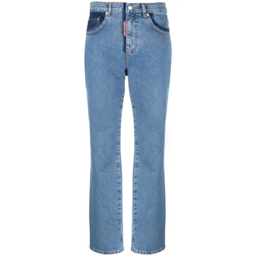 Jeans > Straight Jeans - - Moschino - Modalova