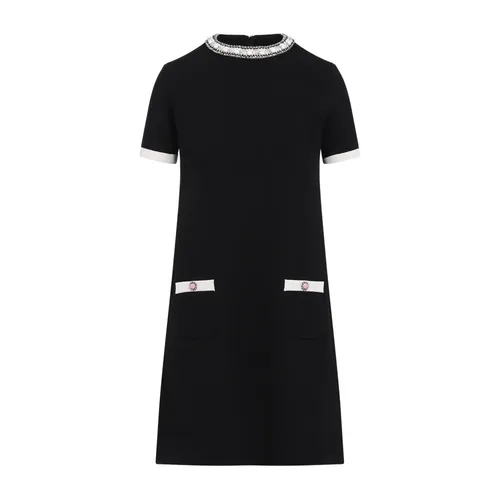 Black Elegant Dress Women's Clothing - Valentino - Modalova