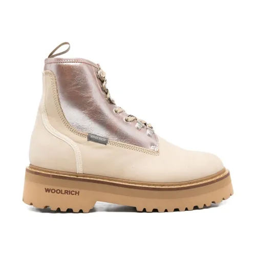 Shoes > Boots > Lace-up Boots - - Woolrich - Modalova