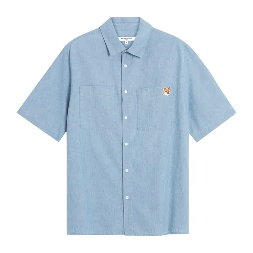 Shirts > Short Sleeve Shirts - - Maison Kitsuné - Modalova