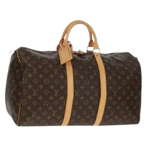 Pre-owned Vintage Canvas Weekend Bag - Louis Vuitton Vintage - Modalova