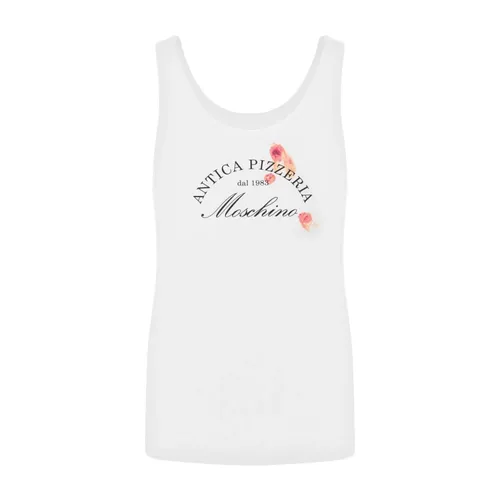 Tops > Sleeveless Tops - - Moschino - Modalova