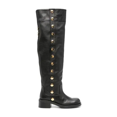 Shoes > Boots > High Boots - - Moschino - Modalova