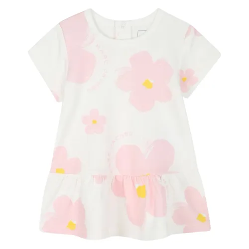 Daisy Print Ivory Dress for Baby Girls - Marc Jacobs - Modalova