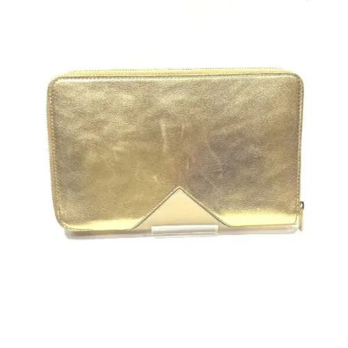 Pre-owned Leather Wallet - Celine Vintage - Modalova