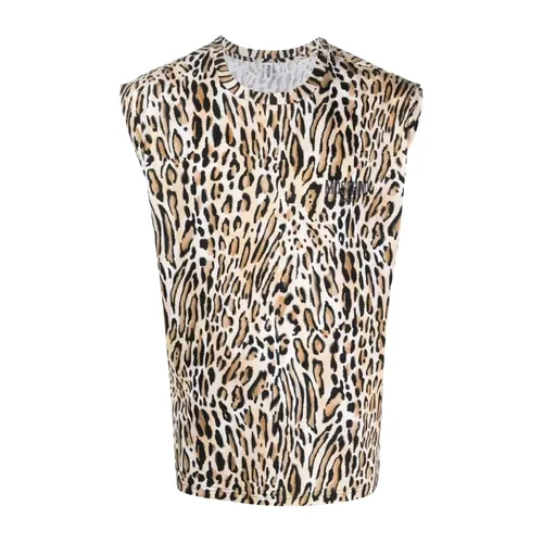 Tops > Sleeveless Tops - - Moschino - Modalova