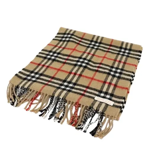 Pre-owned > Pre-owned Accessories > Pre-owned Scarves - - Burberry Vintage - Modalova