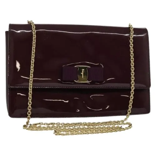 Pre-owned > Pre-owned Bags > Pre-owned Cross Body Bags - - Salvatore Ferragamo Pre-owned - Modalova
