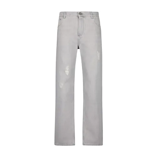 Jeans > Straight Jeans - - Balmain - Modalova