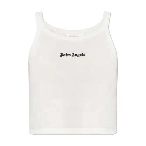 Tops > Sleeveless Tops - - Palm Angels - Modalova