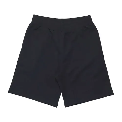 Schwarze Baumwollshorts für Männer - Moschino - Modalova