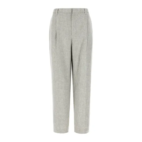 Trousers > Straight Trousers - - Brunello Cucinelli - Modalova