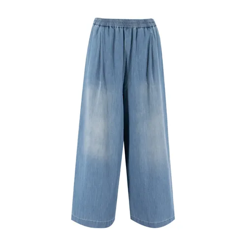 Jeans > Wide Jeans - - Fabiana Filippi - Modalova