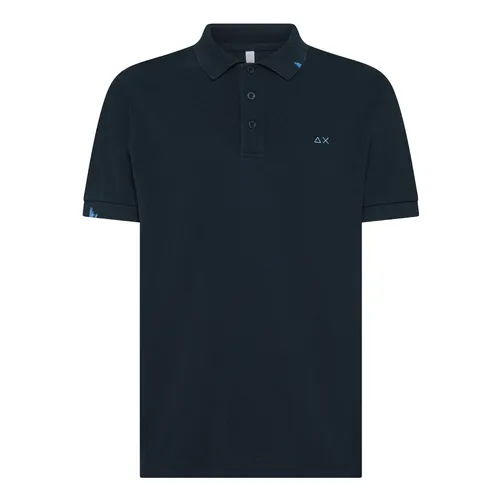 Sun68 - Tops > Polo Shirts - Blue - Sun68 - Modalova
