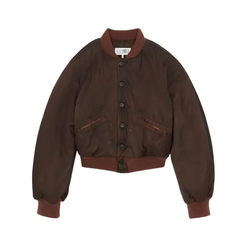 Jackets > Bomber Jackets - - MM6 Maison Margiela - Modalova