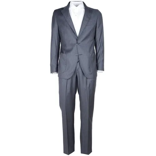 Suits > Suit Sets > Single Breasted Suits - - Made in Italia - Modalova