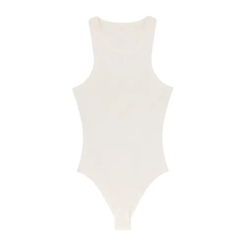 Alaïa - Tops > Body - Beige - Alaïa - Modalova